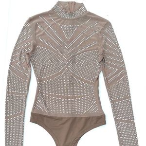 Rhinestone bodysuit
